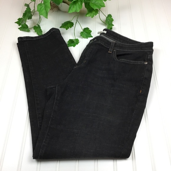 Eileen Fisher 10” High Rise Boyfriend Ankle Jeans - Picture 2 of 14